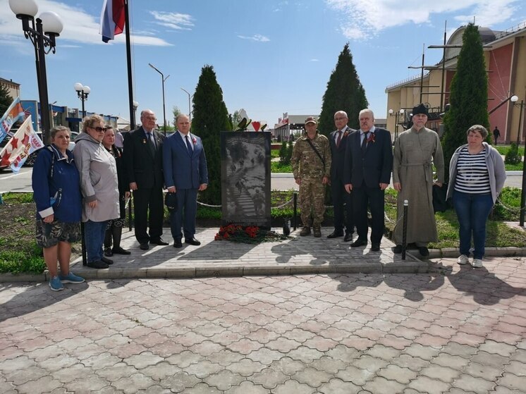 В Порецком округе открыли стелу в честь участников специальной военной операции