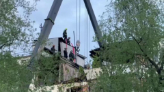 Разбор дома, где накануне взорвался газ: видео