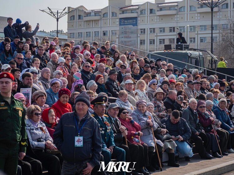Прохладная погода ждет читинцев 9 мая во время Парада Победы