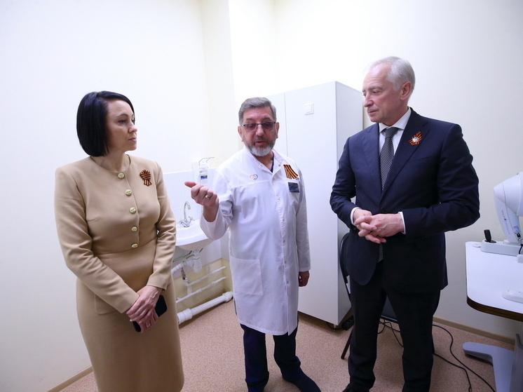 Губернатор Мазур открыл офтальмологический референсный центр в ТОКБ