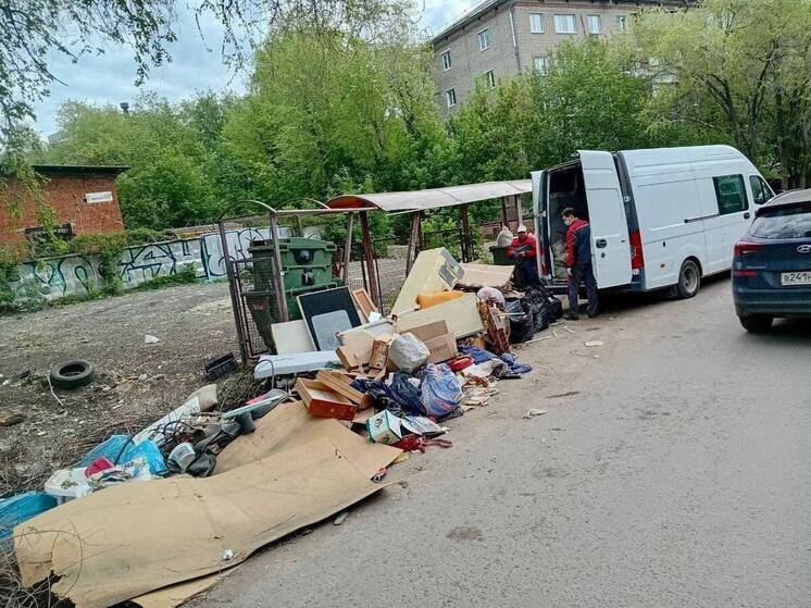 Регоператор выявил факт незаконного сброса строительных отходов в Самаре