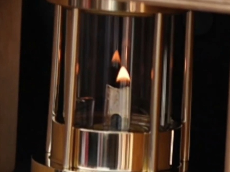 Хакасия впервые приняла лампаду с частичкой Вечного огня из Москвы