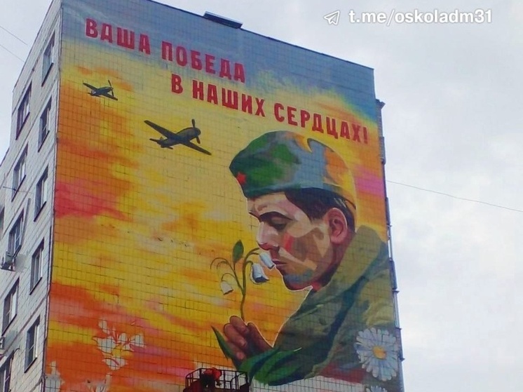 В Старом Осколе появится мурал в мкр Восточный