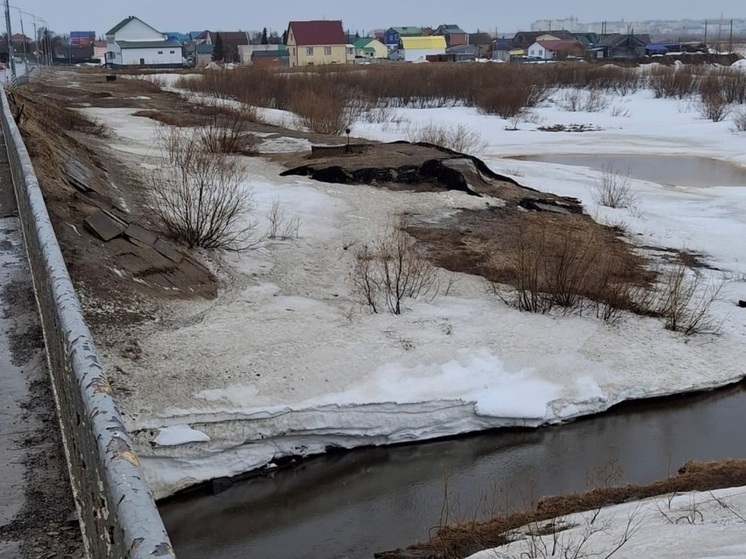 В Нарьян-Маре выявили вскрытие ледового покрова