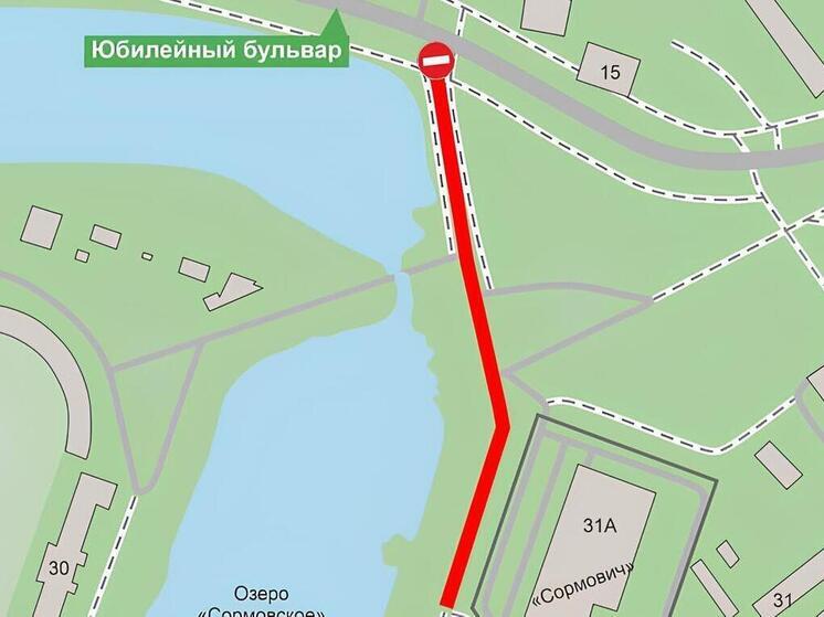 Движение транспорта по бульвару Юбилейному в Нижнем Новгороде закроют