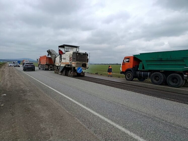 На автодороге «Пятигорск – Георгиевск» начались ремонтные работы