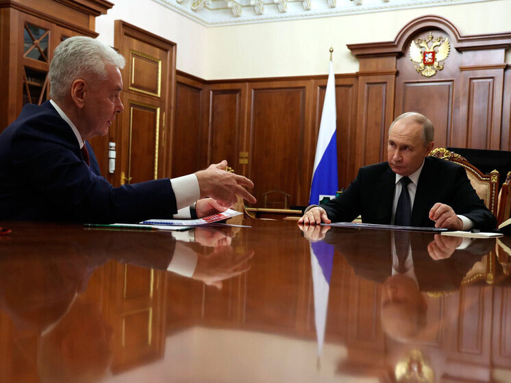 Мэр Москвы Сергей Собянин доложил президенту Владимиру Путину о развитии столицы в 2024 году
