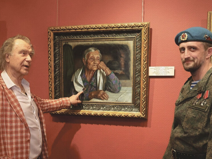 Александр Шилов рассказал о новых работах, представленных на выставке «Они сражались за Родину!»