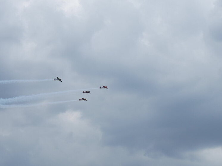 Волгоградские школьники увидели фигуры высшего пилотажа