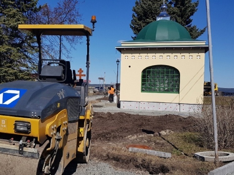 На набережной Петрозаводска строительство часовни завершат ко Дню города