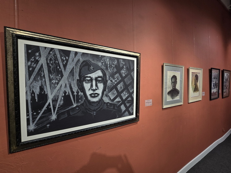 Экспозиция о героях Великой Отечественной войны в арт-пространстве Almaty Gallery