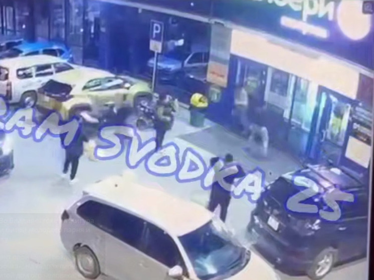 Иностранец избил парня битой и напал на девушку возле ТЦ «Семерочка» во Владивостоке