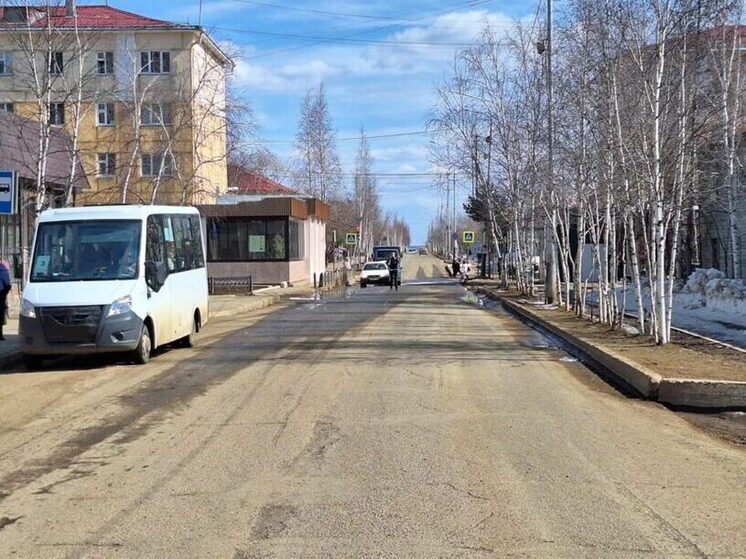В Мирном автомобиль сбил девятилетнюю девочку на улице 40 лет Октября