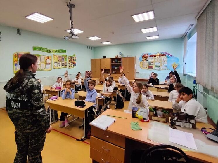 Природнадзор Югры провёл экологические уроки в школах Нягани