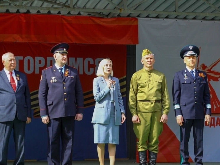 Праздник ко Дню Победы провели в роще «Звездочка»