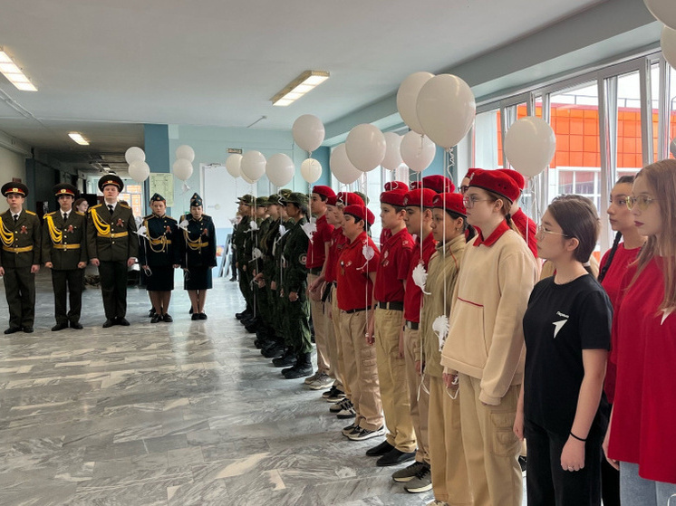 В Сургутском районе прошла масштабная линейка памяти ко Дню Победы