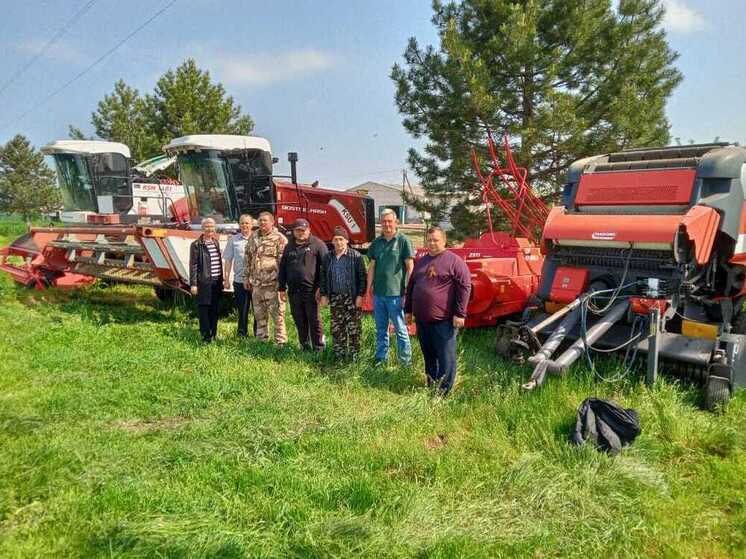 В Курганинском районе аграрии готовятся к заготовке кормов