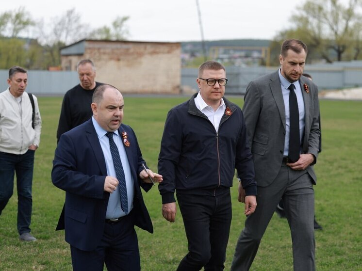 В Кусинском районе отстроили стадион, школу, больницу и пожарное депо