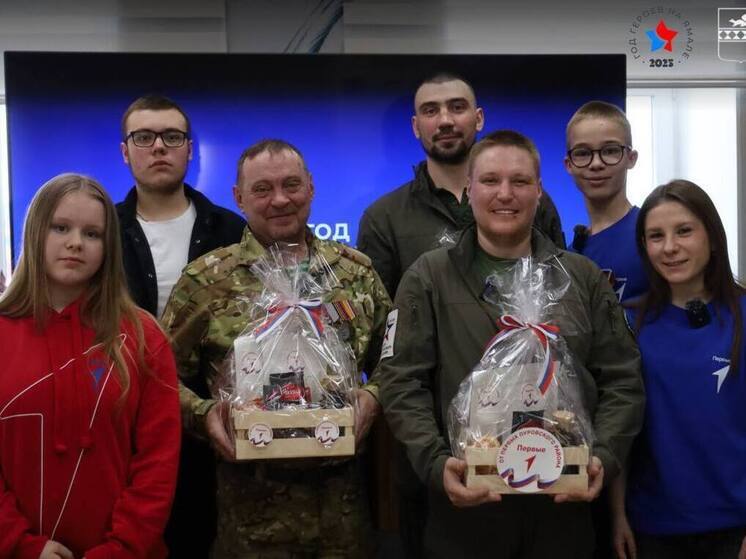 О фронтовых буднях рассказали школьникам Пуровского района ветераны СВО