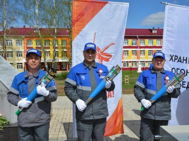 В поселке Советский Республики Марий Эл зажжен Вечный огонь