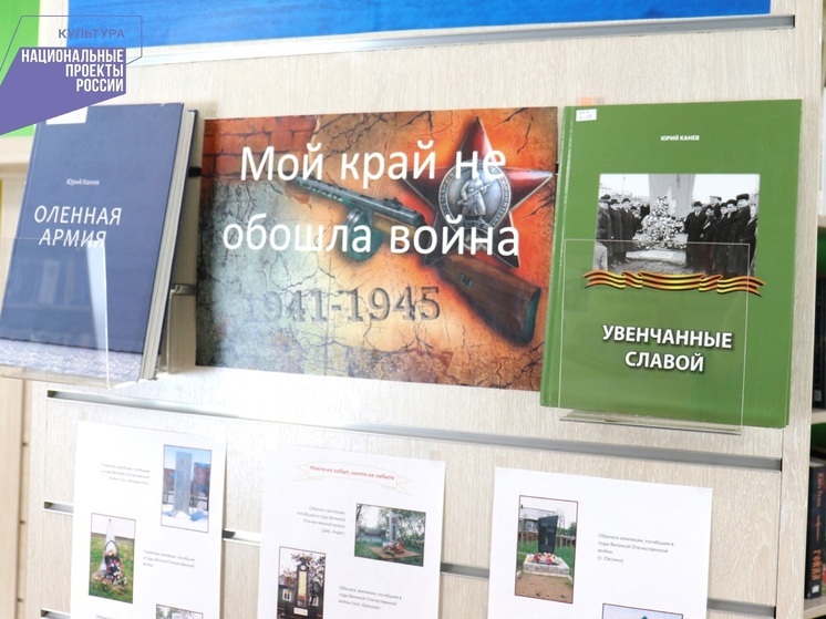 В библиотеке Красного представили материалы о фронтовиках