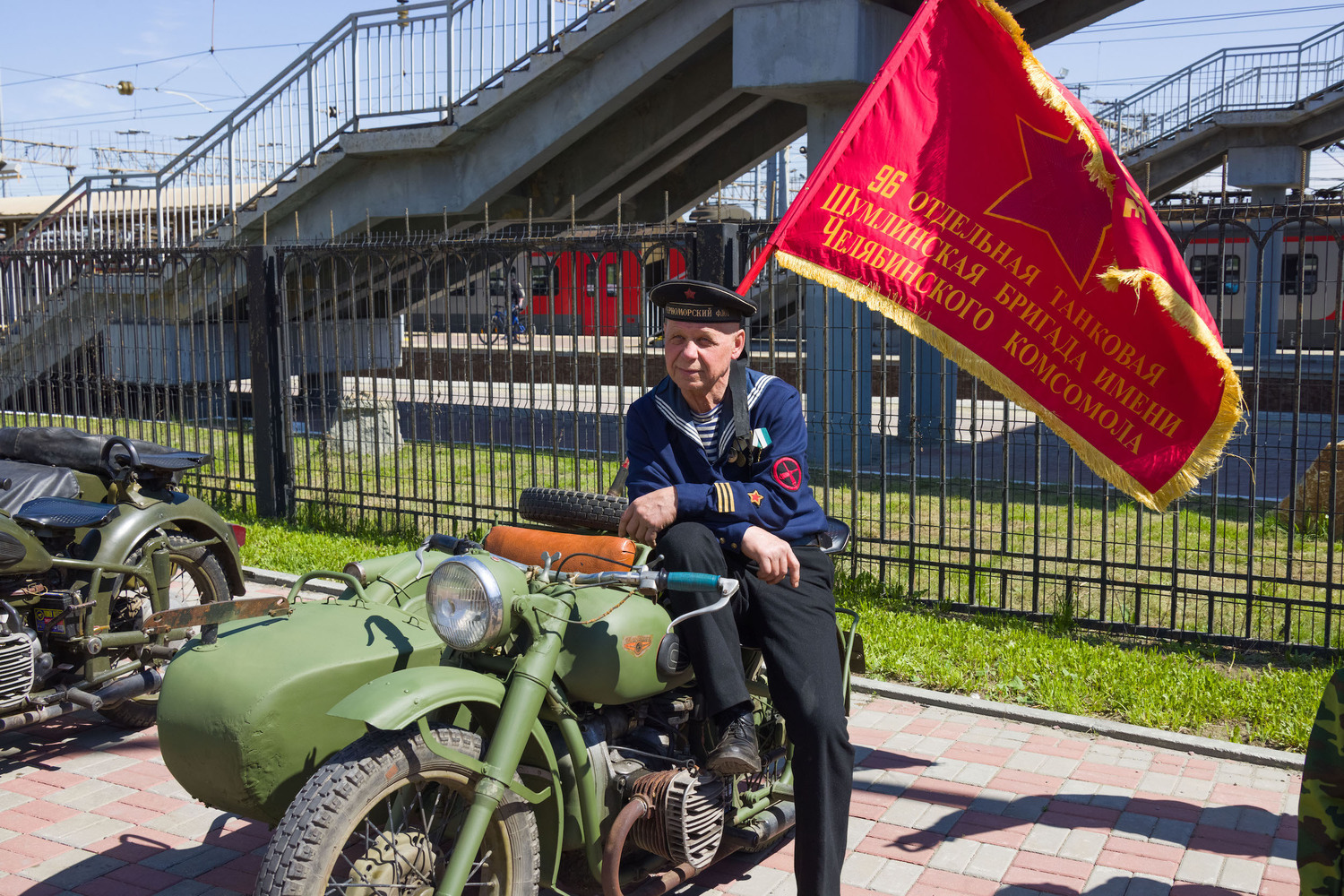 Поезд прибыл на станцию! - в Челябинске встретили "Поезд Победы"