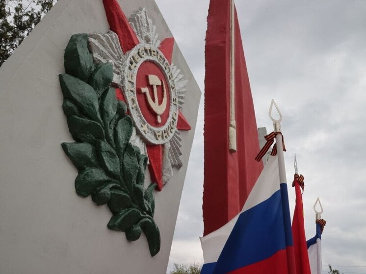В Первомайском районе открыли памятный знак в честь воинов-односельчан