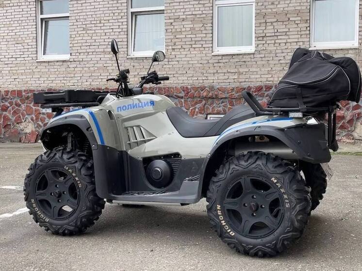 Хакасским госавтоинспекторам дали новый квадроцикл