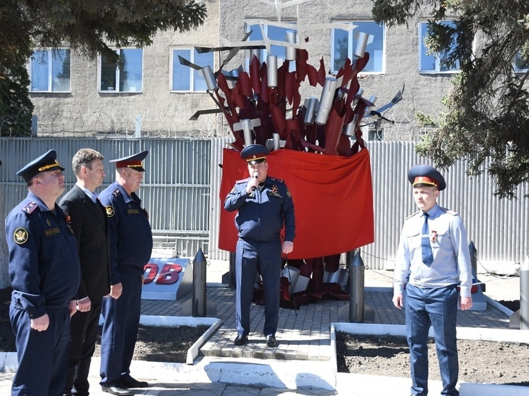 В Липецкой области в ИК №6 открыли Мемориал памяти