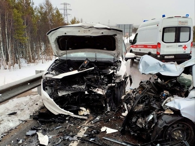 В Кольском районе в аварии пострадали три человека