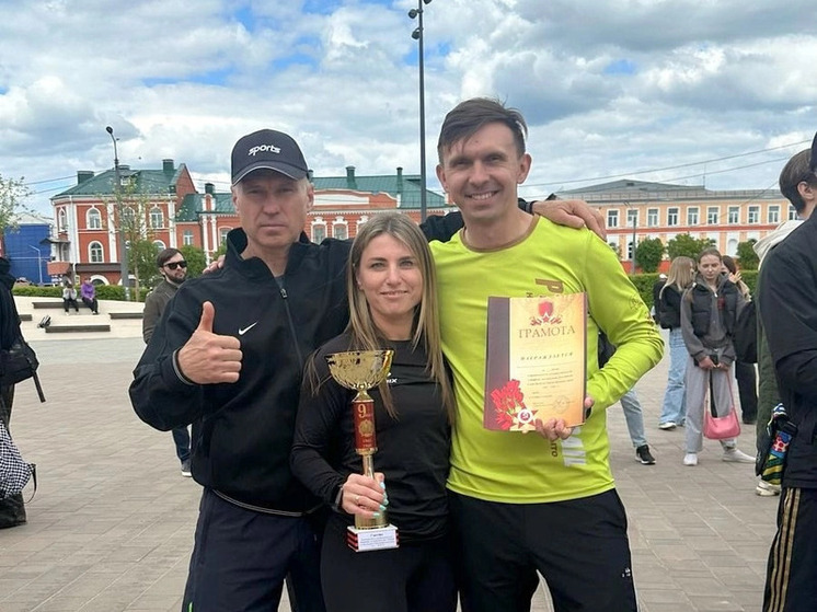 Сотрудники исправительной колонии № 6 стали победителями легкоатлетической эстафеты