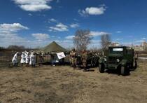 В Чите на Мемориале боевой и трудовой славы забайкальцев 8 мая началась реконструкция боя по освобождению Украины от немецко-фашистских захватчиков 1944 года