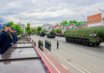 За два дня до 9 мая в Йошкар-Оле состоялась заключительная генеральная репетиция Парада Победы. 