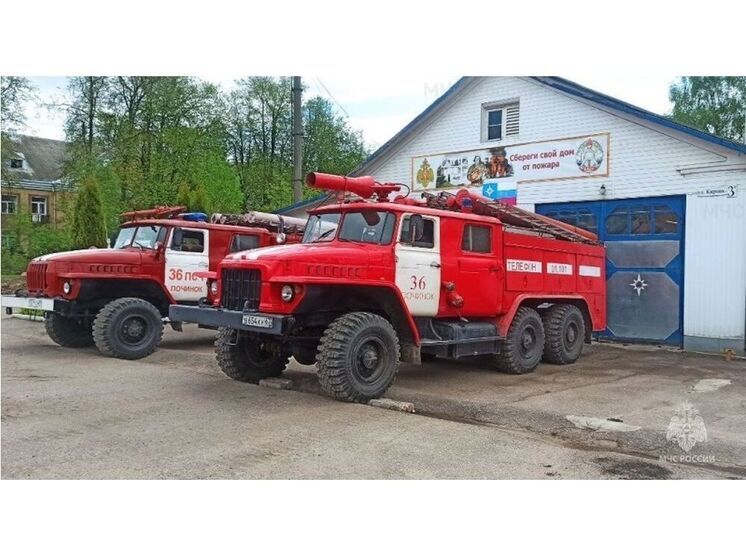 В Починковском районе пожар уничтожил жилой дом с рядом стоящим сараем