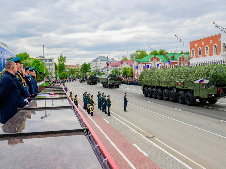 В Йошкар-Оле состоялась генеральная репетиция Парада Победы
