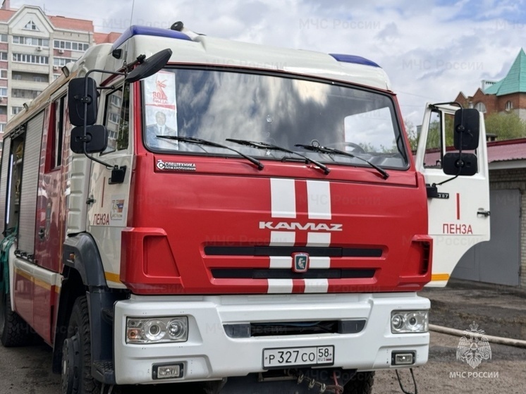Пензенские пожарные присоединились к «Бессмертному автополку»