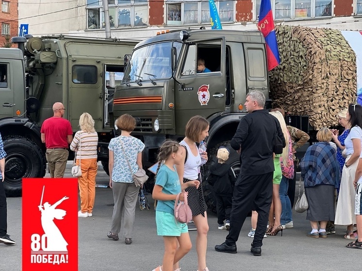 Выставку военной техники откроют на площади Победы в Иванове