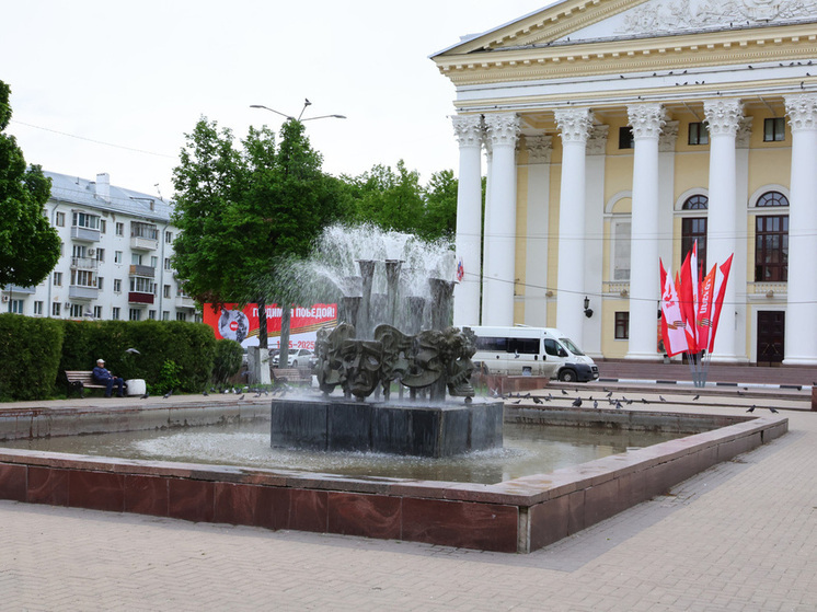В Рязани заработали фонтаны