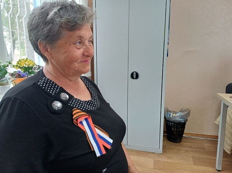 Патриотическая акция «Георгиевская ленточка» прошла в селе Костогрызово