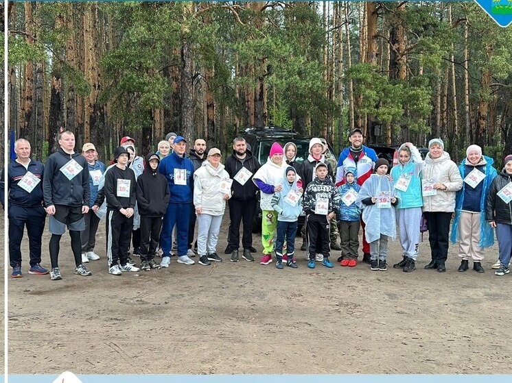 В Кирсанове Тамбовской области состоялся «Забег Победы» в честь 80-летия Великой Победы