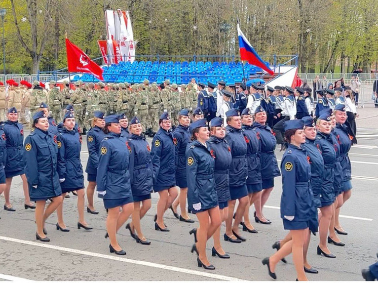 В Великом Новгороде 9 мая впервые в строю пройдут женщины-сотрудницы УФСИН