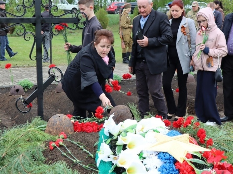 Бойцов Красной Армии захоронили в Липецкой области