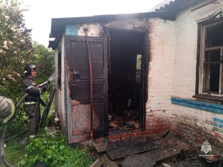 В Ростовской области при пожаре погиб мужчина