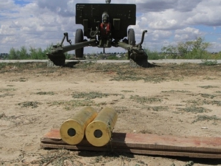 В Волгограде на Мамаевом кургане 8 мая прогремел «Выстрел Памяти»