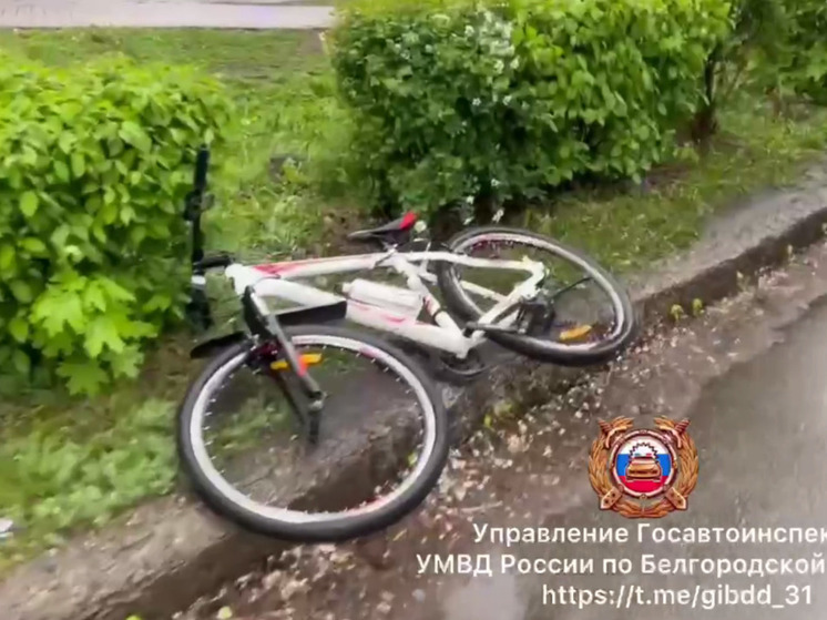 В Старом Осколе 8-летний велосипедист попал под колеса иномарки