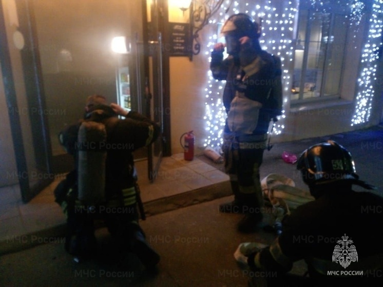 В центре Владимира ночью горел ресторан