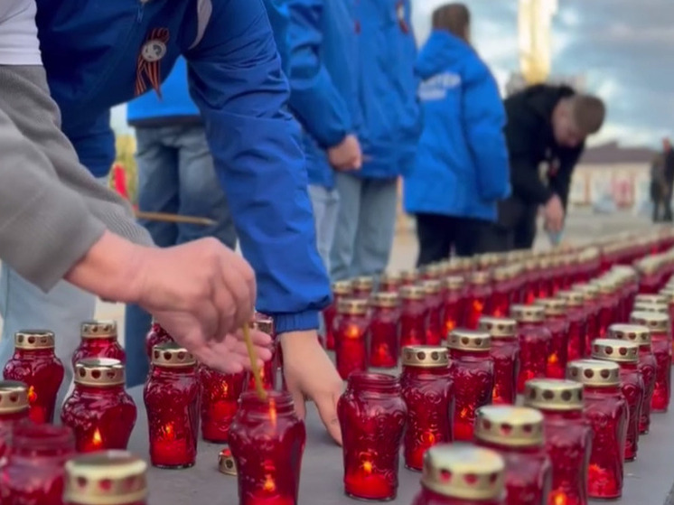 Около 1 500 свечей зажглись в Людинове