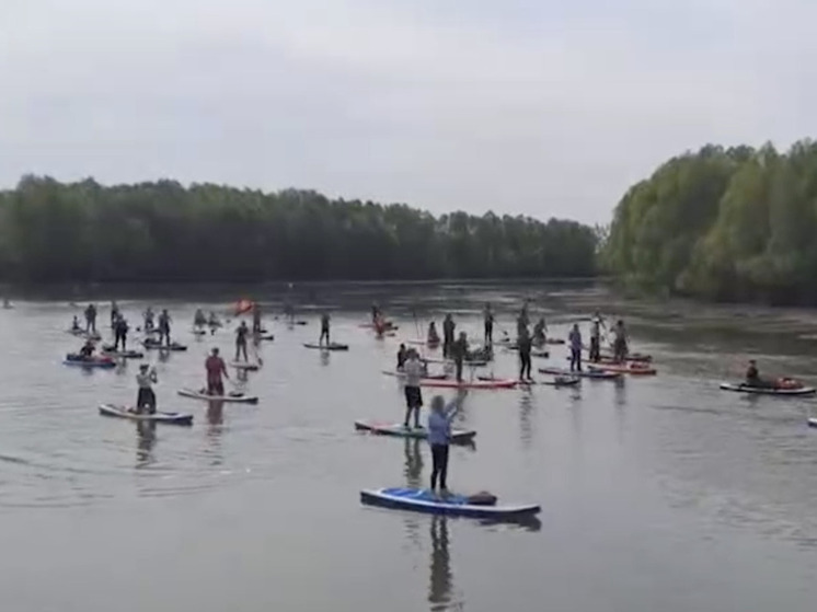 В Новосибирске прошел "Бессмертный полк на сапах"
