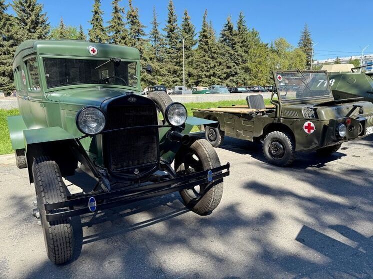 В Уфе работает выставка военной техники