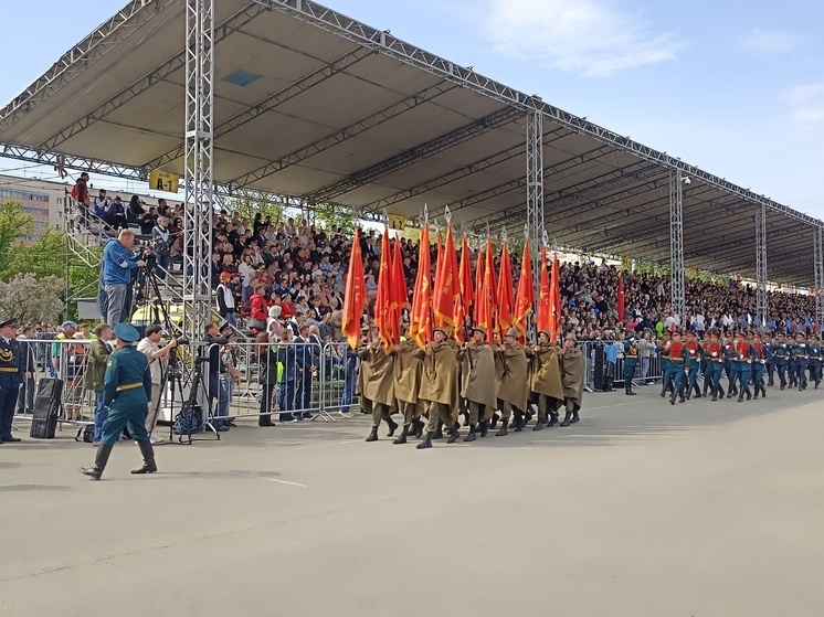В Оренбурге завершился Парад Победы